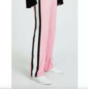 Pink Ganni track pants